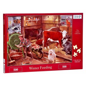 Winter feeding Hop Puzzels 500st