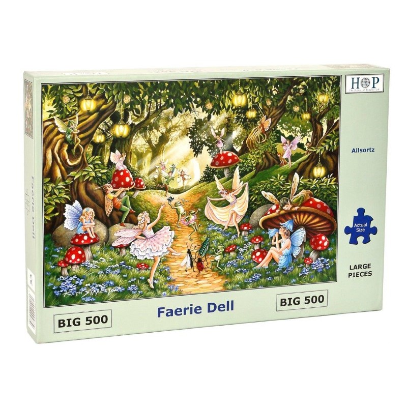 Faerie Dell, Hop Puzzels 500 XL stukjes