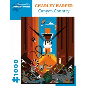 Canyon country, Charley Harper, 1000st