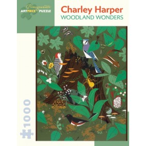 Woodland Wonders Charley Harper - Pomegranate 1000st
