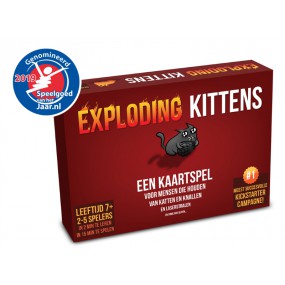 Exploding Kittens NL - Kaartspel, Asmodee