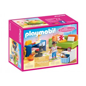Playmobil Dollhouse 70209 Kinderkamer met bedbank