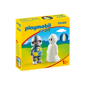 Playmobil 1.2.3. 70128 Ridder en spook