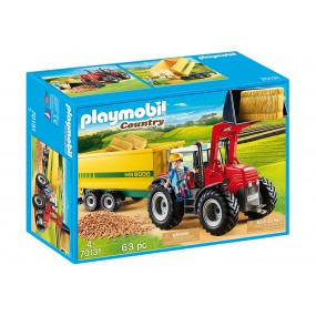 Playmobil Country 70131 Grote tractor met aanhangwagen