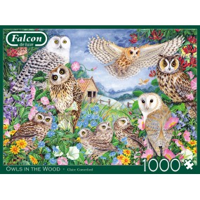 Owls in the wood, Falcon 1000 stukjes