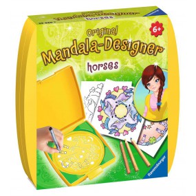 Mini Mandala designer Paarden, Ravensburger