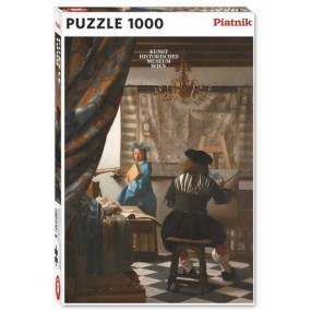 Vermeer, art of painting, Piatnik 1000stukjes