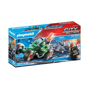 Playmobil - Politiekart: achtervolging van de kluisrover, 70577