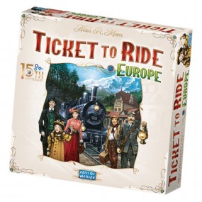 Ticket to Ride: Europe 15 Jarige Jubileum - Bordspel, Asmodee