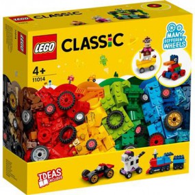 LEGO CLASSIC - 11014 Stenen en Wielen vanaf 4 jaar