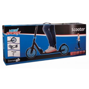 Step/scooter Blauw-Zwart 200mm, Abec 7