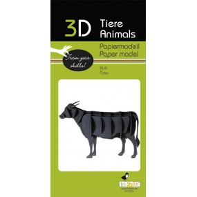 Fridolin - 3D Papiermodel Cow