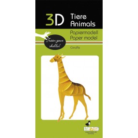 Fridolin - 3D Papiermodel Giraffe