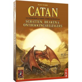 Catan Schatten, Draken & Ontdekkingsreizigers - Bordspel, 999 games