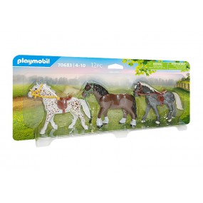 Playmobil - Drie Paarden 70683