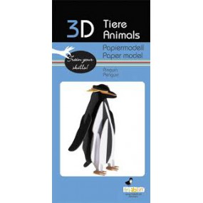 Fridolin - 3D Papiermodel Pinguïn