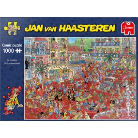 Jan van Haasteren La Tomatina 1000stukjes