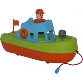 Outdoor Active Reddingsboot met speelfiguur