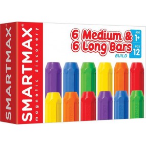 Smartmax Xtension Set - 6 Korte & 6 Lange Staven
