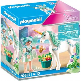 Playmobil - Fairies 70655 Eenhoorn met voedende fee