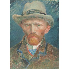 Zelfportret - Vincent van Gogh 1000stukjes Puzzelman