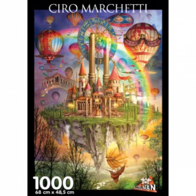 Tarot Town -Ciro Marchetti 1000stukjes Puzzelman
