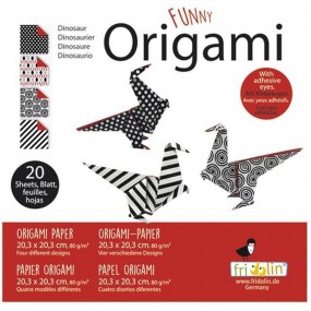 Fridolin Funny Origami - Dino 20*20cm