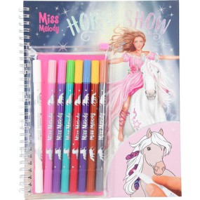 Miss Melody Kleurboek met magische viltstiften