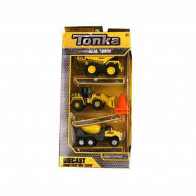 Tonka, 3-pack bouwplaats voertuigen