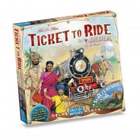 Ticket to Ride India - Bordspel, Asmodee