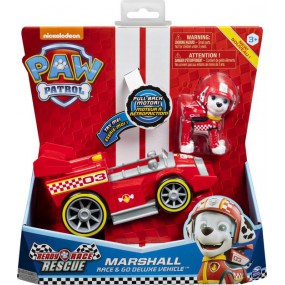 Paw Patrol - Race & Go Deluxe Vehicles - Marshall