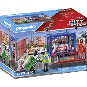 Playmobil City Action 70773 - Goederenmagazijn
