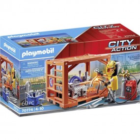 Playmobil City Action 70774 - Container productie