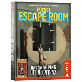 Pocket Escape Room: Ontsnapping uit Alcatraz- Kaartspel, 999games