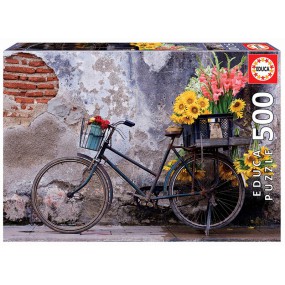 Bicycle with Flowers, Educa 500stukjes