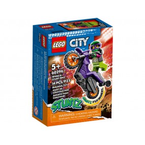 Lego - City Stuntz 60296 Wheelie stuntmotor