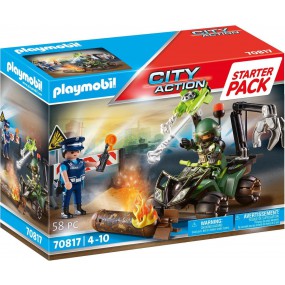 Playmobil - starterpack Politie gevarentraining 70817