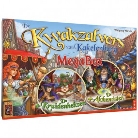 De Kwakzalvers van Kakelenburg Megabox - Bordspel, 999games