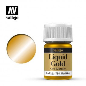 Vallejo Liquid Red Gold - 35ml - 70794