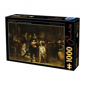 De nachtwacht- Rembrandt, D-Toys 1000stukjes