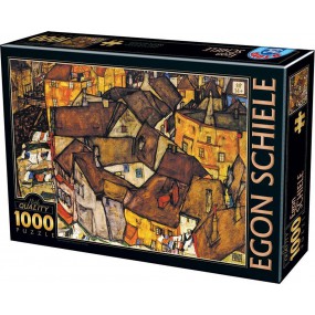 Cresent of Houses- Egon Schiele, D-Toys 1000stukjes