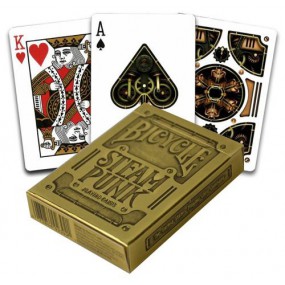 Pokerkaarten Bicycle Steampunk Gold Premium Deck