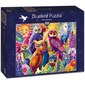 Owl Autonomy- Bluebird Puzzle 1000stukjes