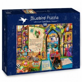 Life is an open book Venice, Bluebird Puzzle 1000stukjes
