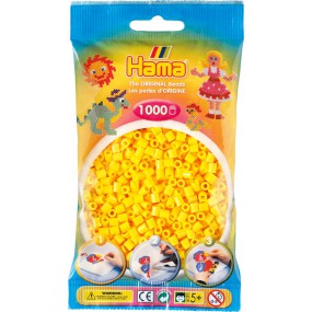 Hama strijkkralen - 1000 stuks - Geel