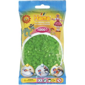 Hama strijkkralen - 1000 stuks - Neon Groen
