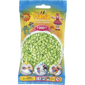 Hama strijkkralen - 1000 stuks - Pastel Groen