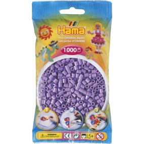 Hama strijkkralen - 1000 stuks - Pastel Paars