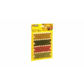 07111, Plukje gras Bloeiend XL geel, rood, wit geraffineerd, 104 stuks, 9 mm, Noch
