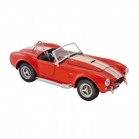1965 Shelby Cobra 427 S/C Rood 1:24, Welly